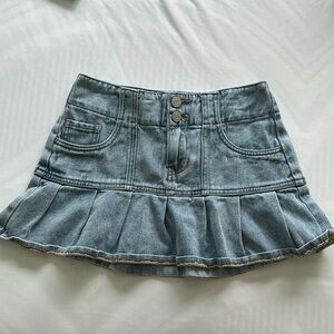 PacSun Denim Mini Skirt